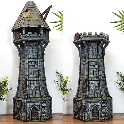 Alternative battlement (provided)